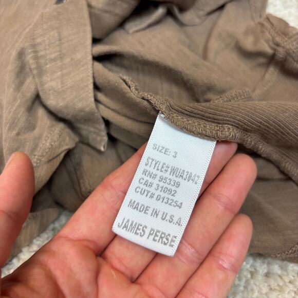 James Perse Los Angeles Side Panel Shirt Women's Large - Picture 7 of 13